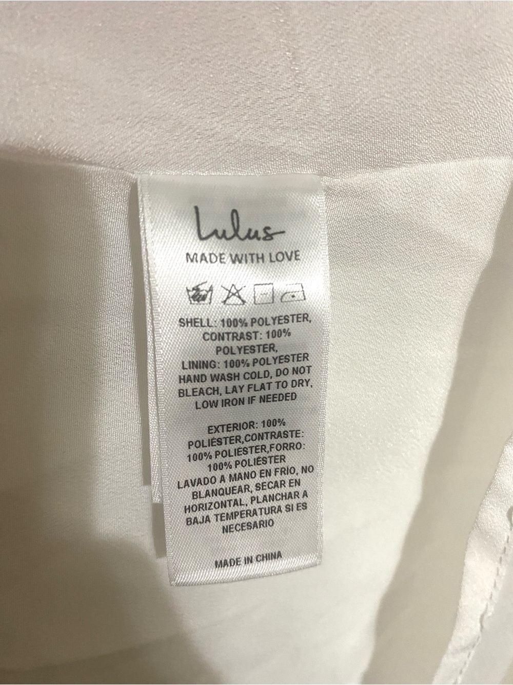 Lulus Laubrey White Floral Jacquard Midi Dress and Scarf Set Size L NWT - Picture 15 of 16